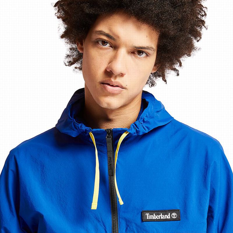 Timberland Full-Zip Vjetrovka Plave | 7814470