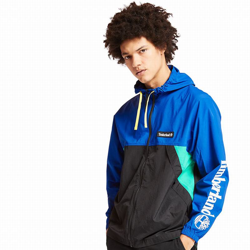 Timberland Full-Zip Vjetrovka Plave | 7814470