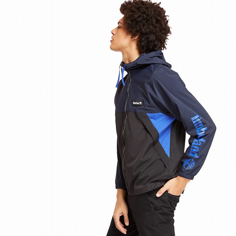 Timberland Full-Zip Vjetrovka Tamnoplave | 79224156