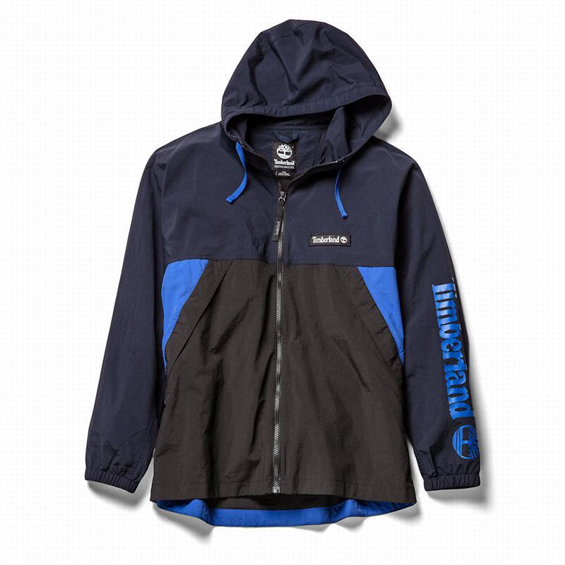 Timberland Full-Zip Vjetrovka Tamnoplave | 79224156