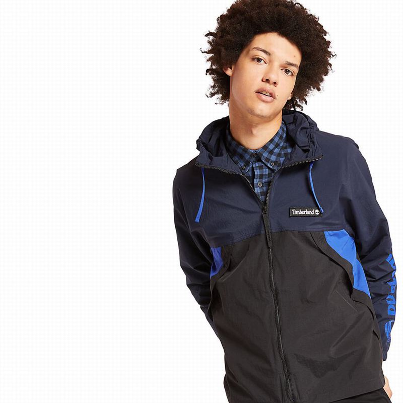 Timberland Full-Zip Vjetrovka Tamnoplave | 79224156