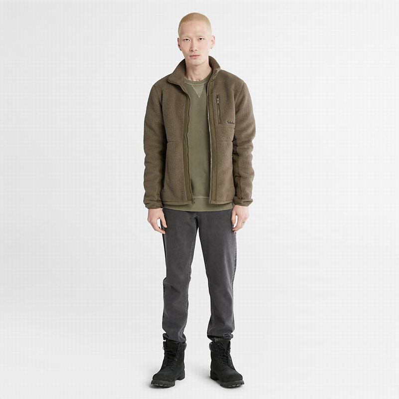 Timberland GC Crewneck Dukserice Maslinasto Zelene | 39667177