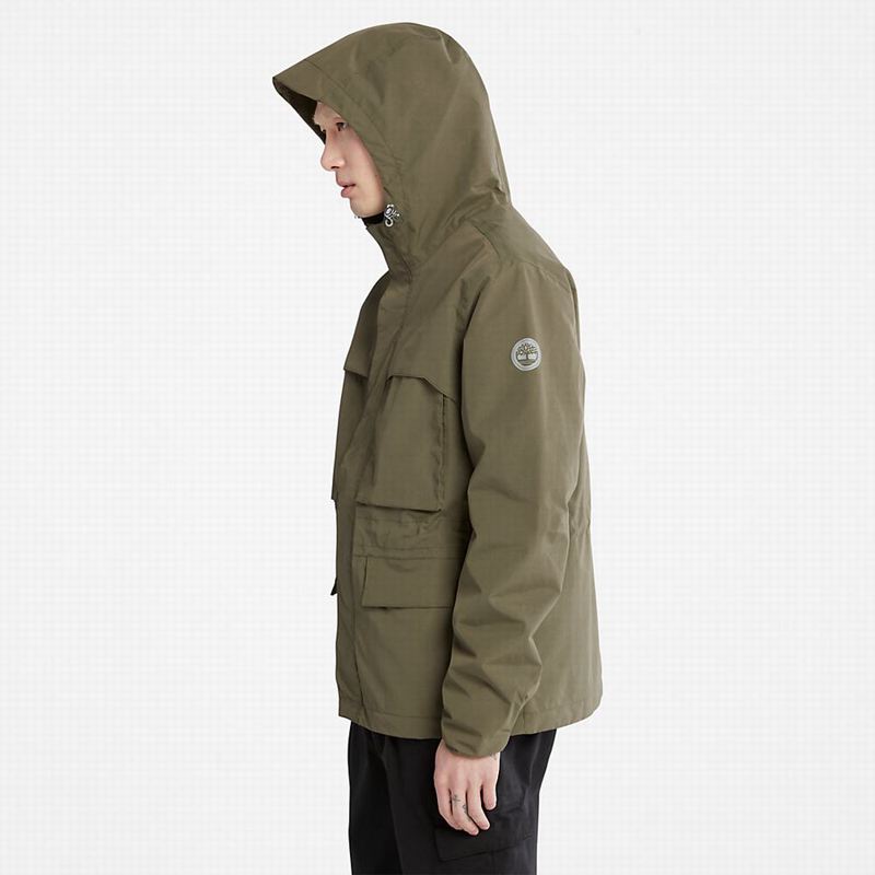 Timberland Garfield Midweight Hooded Nepromociva Jakna Maslinasto Zelene | 6586315