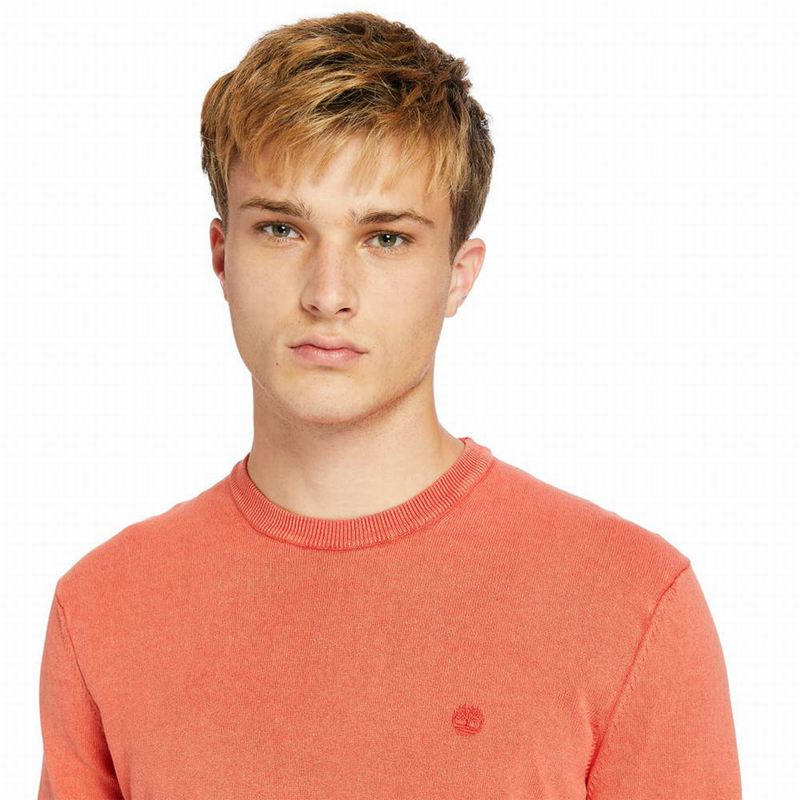 Timberland Garment-Dyed Dukserice Koraljne | 9382613