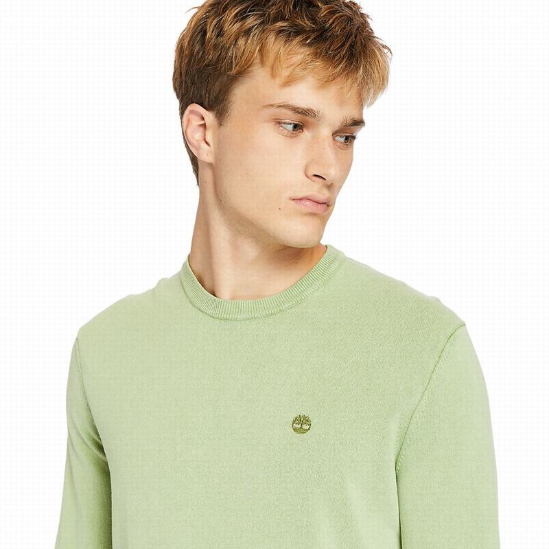Timberland Garment-Dyed Dukserice Zelene | 68979898