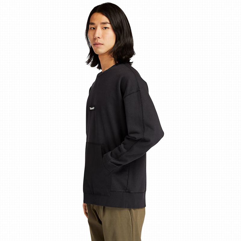 Timberland Garment-Dyed Graficke Dukserice Crne | 75592712