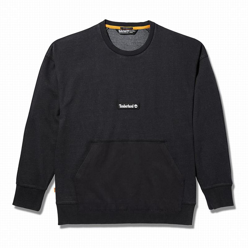 Timberland Garment-Dyed Graficke Dukserice Crne | 75592712