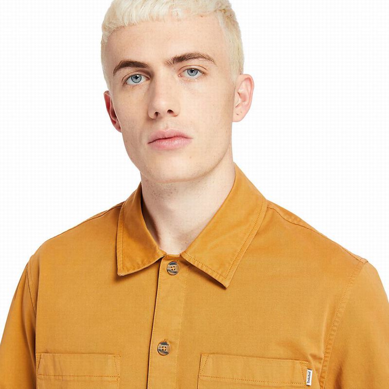 Timberland Garment-Dyed Twill Košulje Narančaste | 37389632