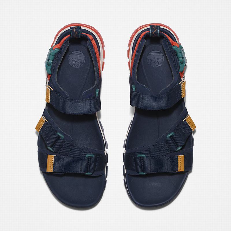 Timberland Garrison Trail Webbing-strap Sandale Tamnoplave | 25601461