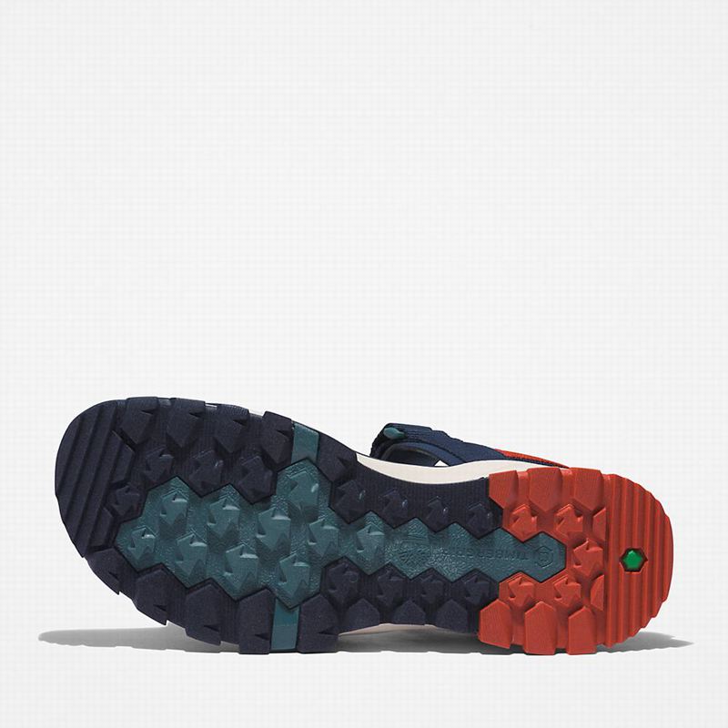 Timberland Garrison Trail Webbing-strap Sandale Tamnoplave | 25601461