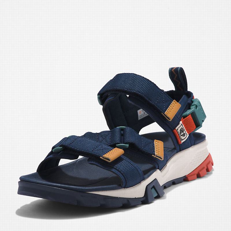 Timberland Garrison Trail Webbing-strap Sandale Tamnoplave | 25601461