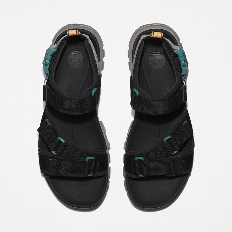 Timberland Garrison Trail Webbing-strap Sandale Crne | 40879029