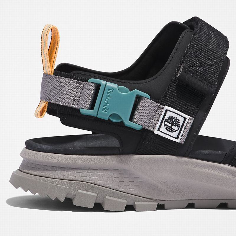 Timberland Garrison Trail Webbing-strap Sandale Crne | 40879029