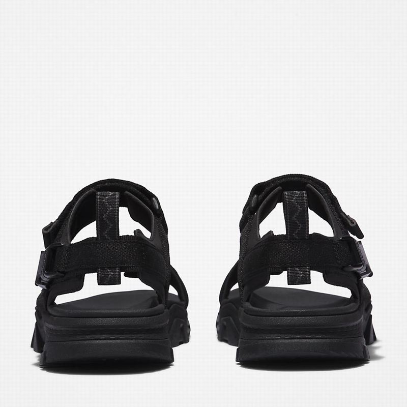 Timberland Garrison Trail Webbing-strap Sandale Crne | 78924028