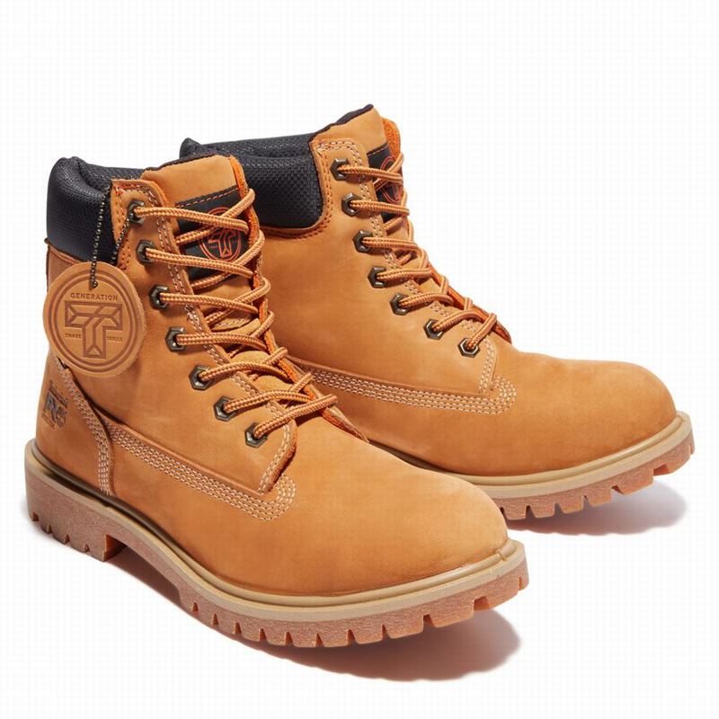 Timberland Generation T Steel Toe Waterproof Radne Čizme Žute | 23584300