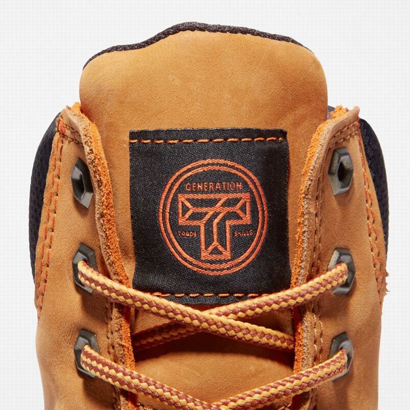 Timberland Generation T Steel Toe Waterproof Radne Čizme Smeđe | 38387218