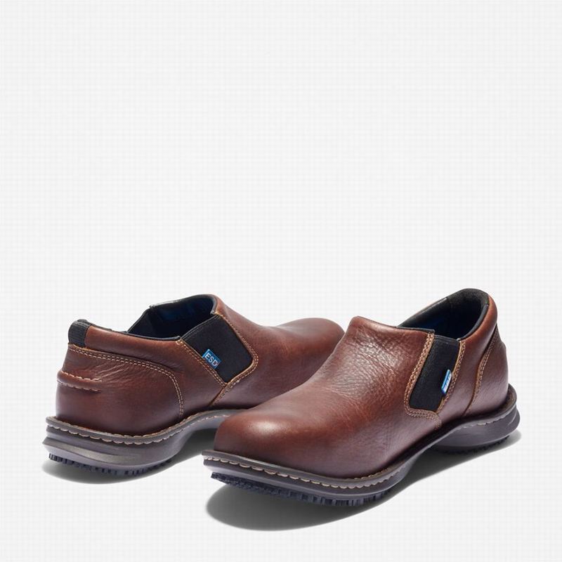 Timberland Gladstone Casual Steel Toe Radne Cipele Kafe | 38653870