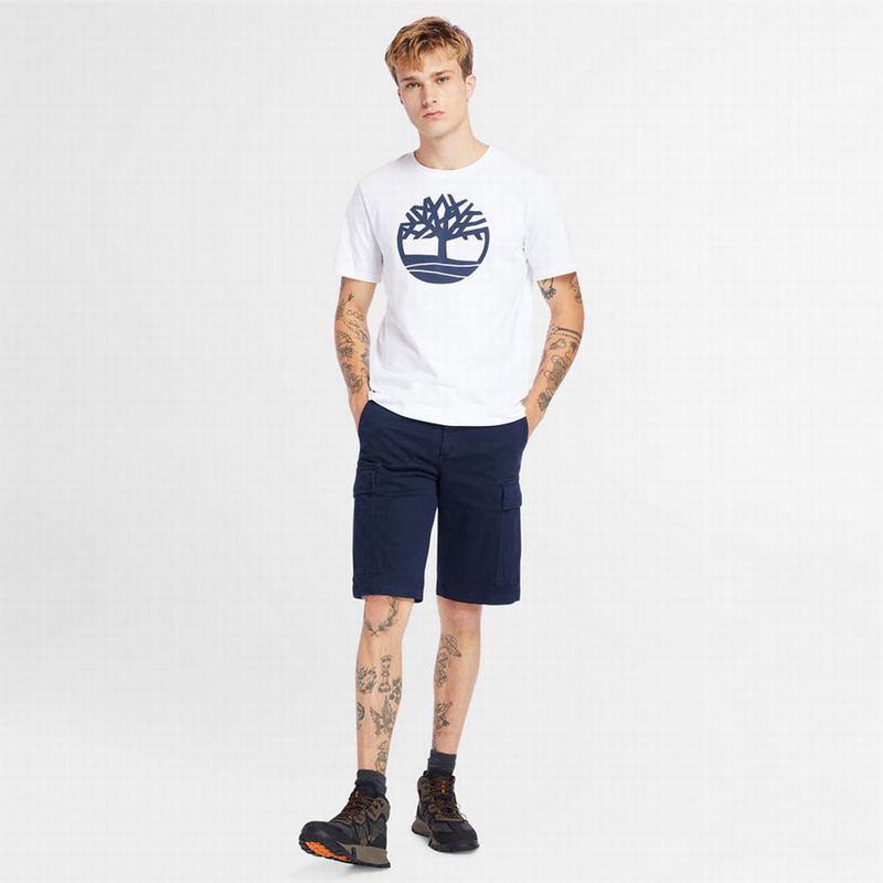 Timberland Graficke-Logo Majice Bijele | 1798588