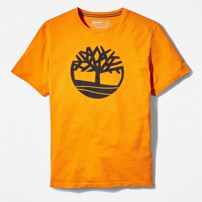 Timberland Graficke-Logo Majice Narančaste | 16755728