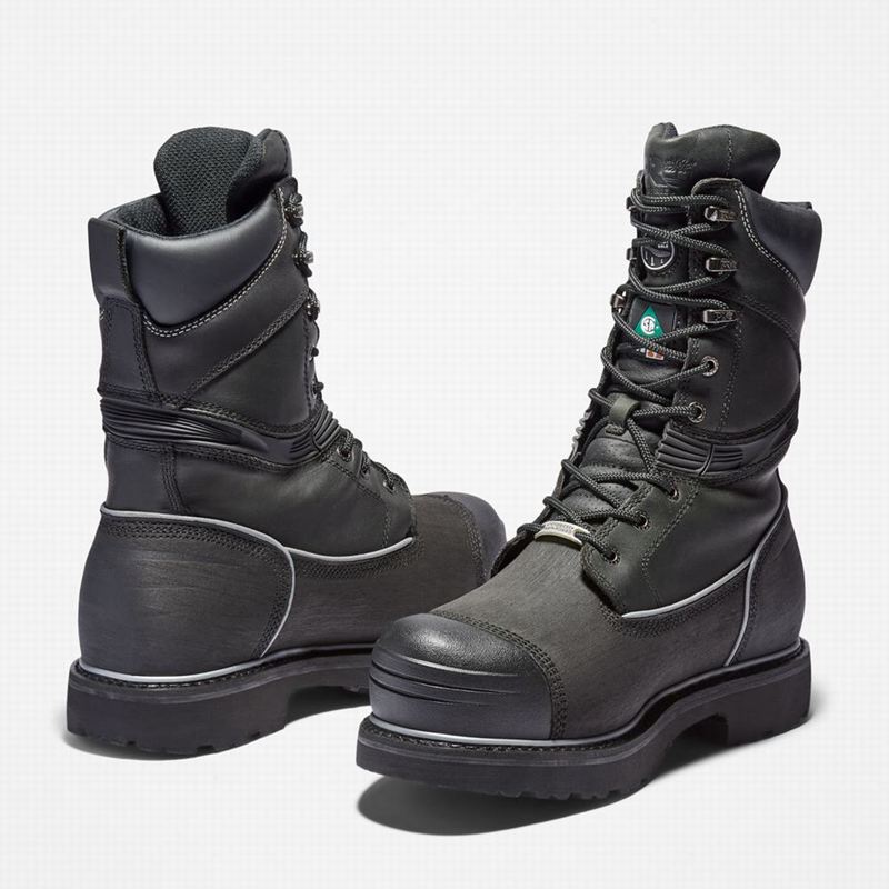 Timberland Gravel Pit Met Guard Steel Toe Waterproof Radne Čizme Crne | 74977931