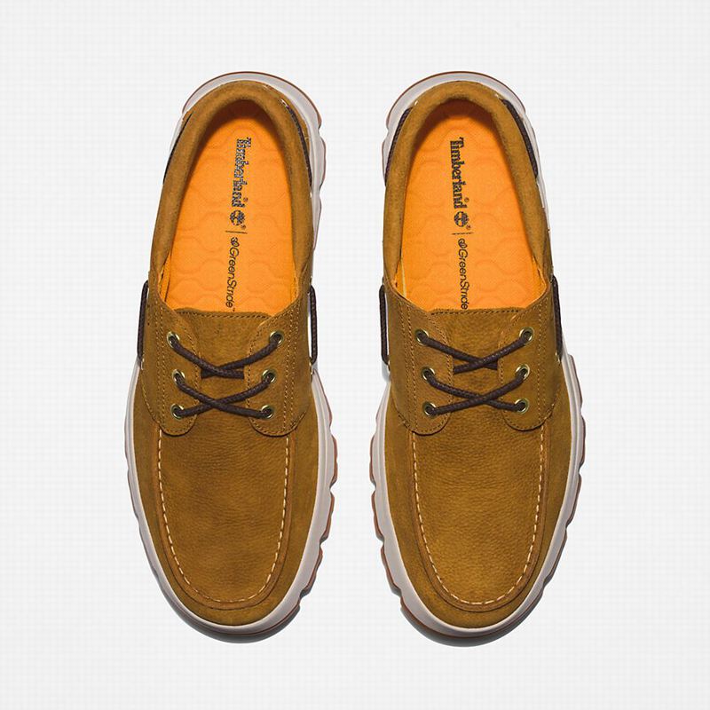 Timberland GreenStride Originali Cipele Za Čamce Žute | 95824818