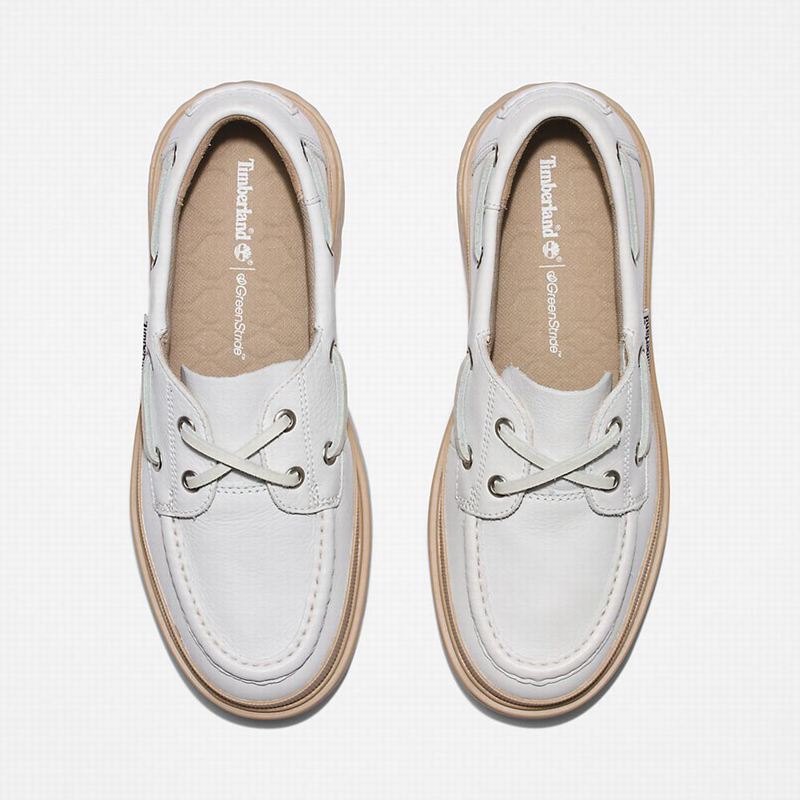 Timberland GreenStride Ray City Cipele Za Čamce Bijele | 23930065