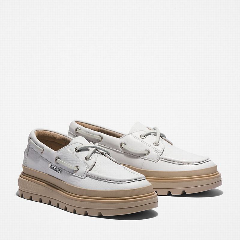 Timberland GreenStride Ray City Cipele Za Čamce Bijele | 23930065