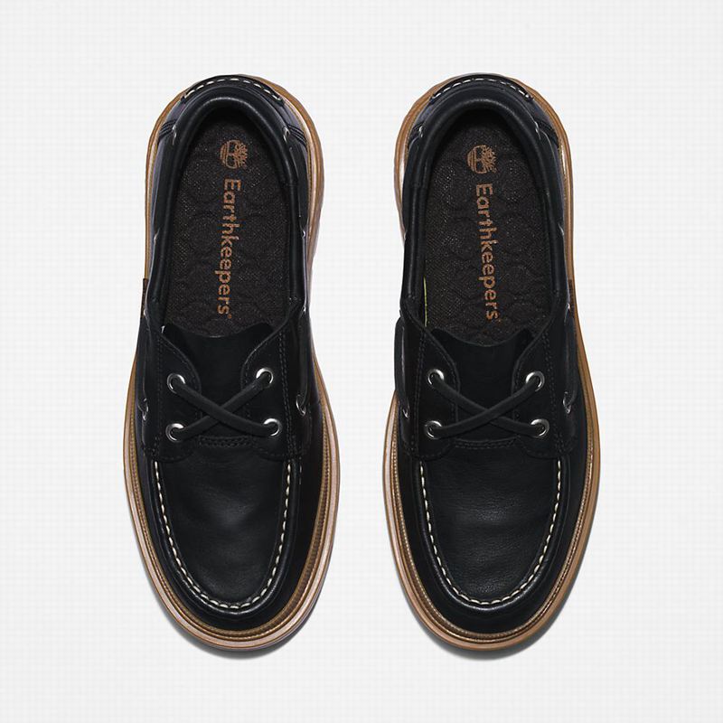 Timberland GreenStride Ray City EK+ Cipele Za Čamce Crne | 49662