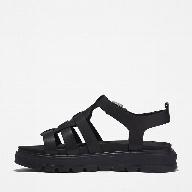 Timberland GreenStride Ray City Sandale Crne | 73902291