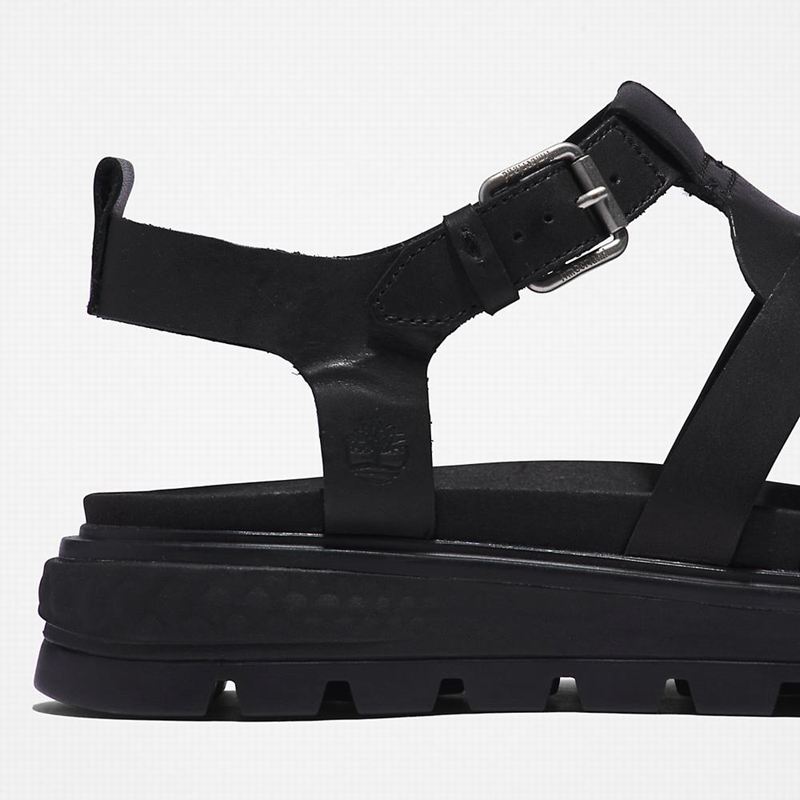 Timberland GreenStride Ray City Sandale Crne | 73902291