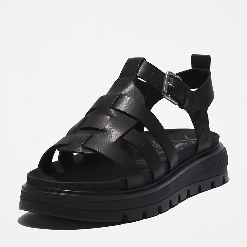 Timberland GreenStride Ray City Sandale Crne | 73902291