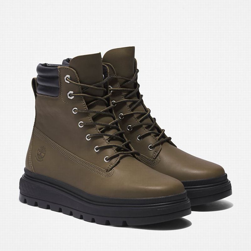 Timberland GreenStride Ray City Čizme Maslinasto Zelene | 80017891