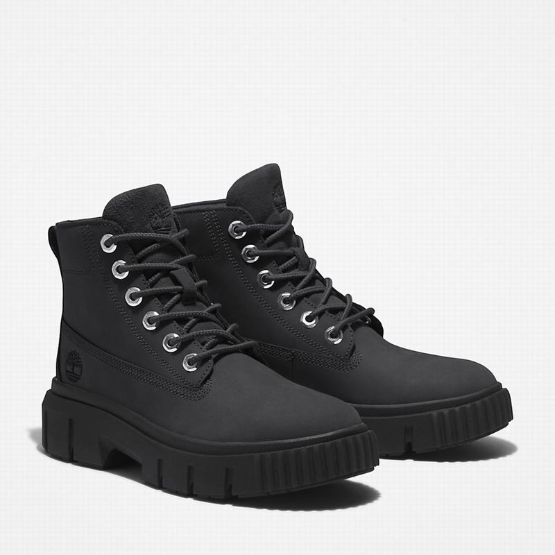 Timberland Greyfield Lace-up Čizme Crne | 9579268
