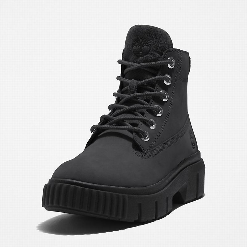 Timberland Greyfield Lace-up Čizme Crne | 9579268