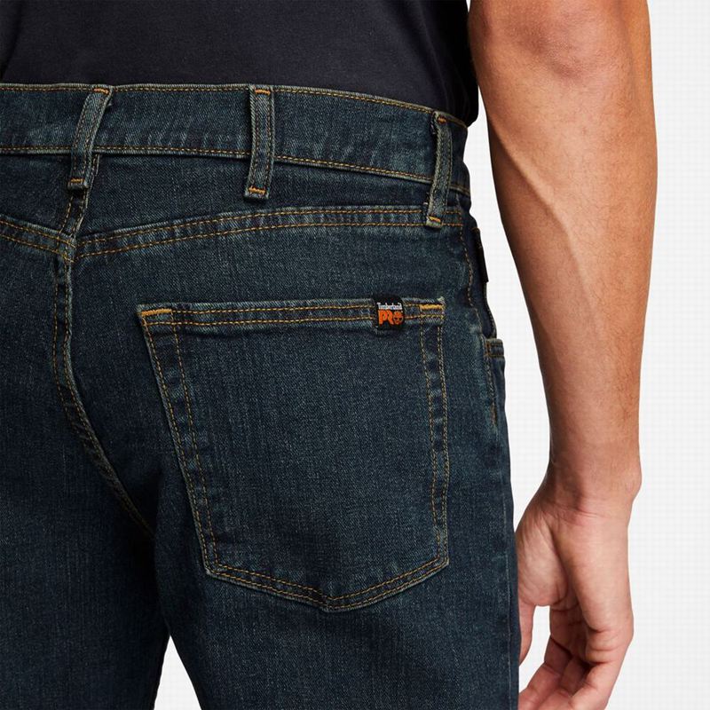 Timberland Grit-N-Grind Flex Denim Work Traperice Tamnoplave | 60035441