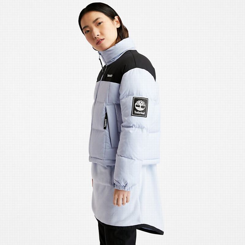 Timberland Gritman Lined Hooded Canvas Zimske Jakne Plave | 39581582