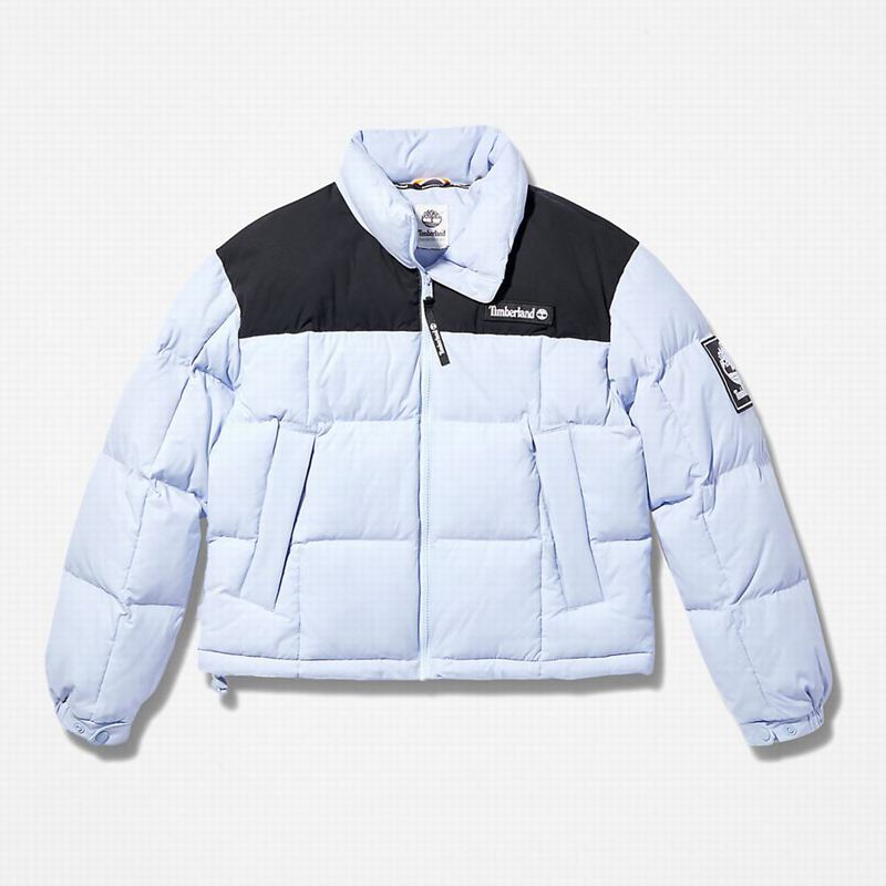 Timberland Gritman Lined Hooded Canvas Zimske Jakne Plave | 39581582