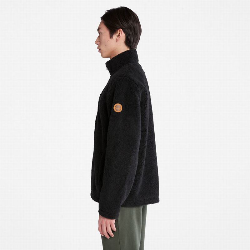 Timberland Half-zip Flis Jakne Crne | 87198218
