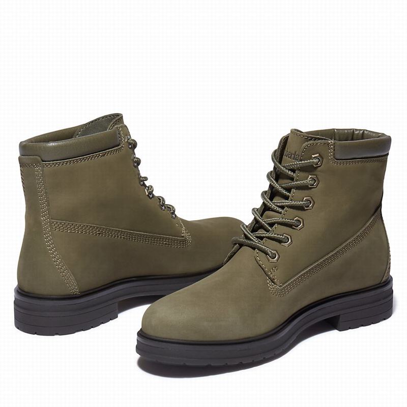 Timberland Hannover Hill 6 Inch Čizme Maslinasto Zelene | 97794586