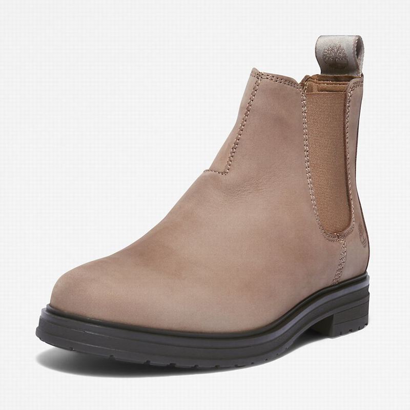 Timberland Hannover Hill Chelsea Čizme Bež | 14078668