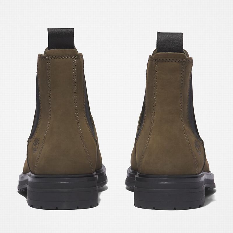 Timberland Hannover Hill Chelsea Čizme Maslinasto Zelene | 74284524