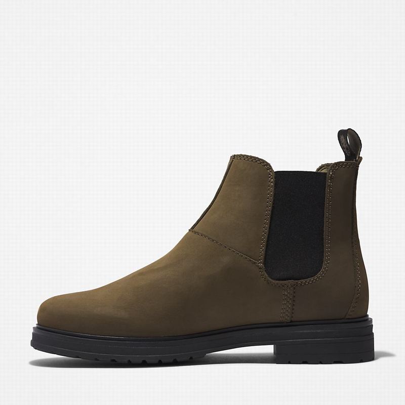 Timberland Hannover Hill Chelsea Čizme Maslinasto Zelene | 74284524