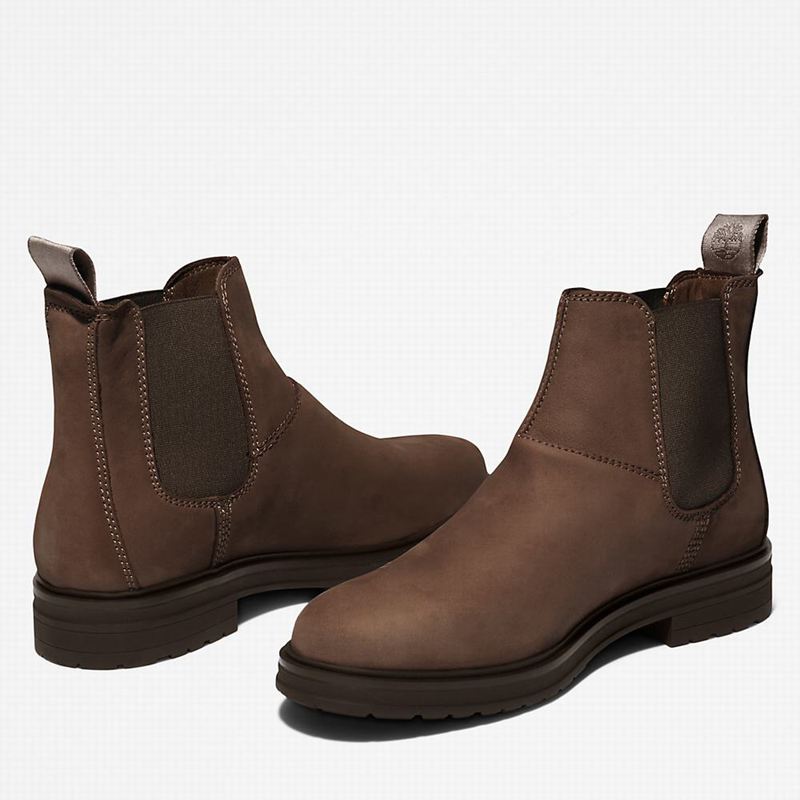 Timberland Hannover Hill Chelsea Čizme Smeđe | 31902507