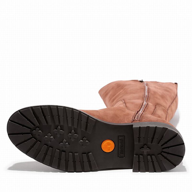 Timberland Hannover Hill Tall Visoke Čizme Smeđe | 80246312