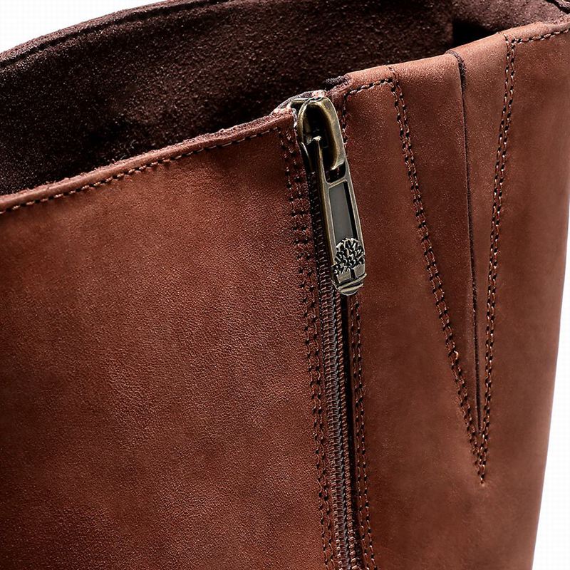 Timberland Hannover Hill Tall Visoke Čizme Smeđe | 80246312