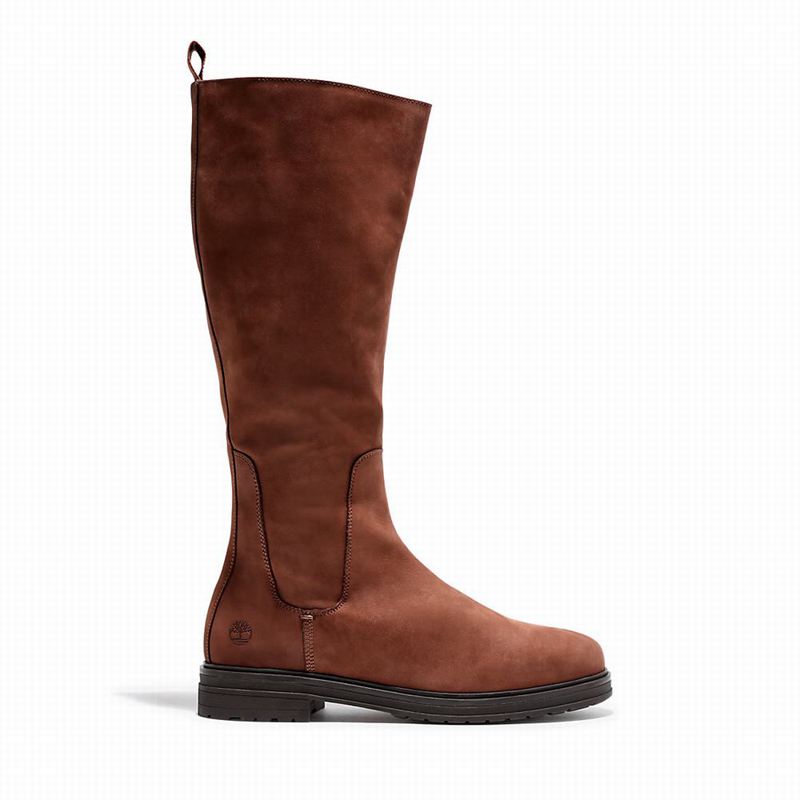 Timberland Hannover Hill Tall Visoke Čizme Smeđe | 80246312