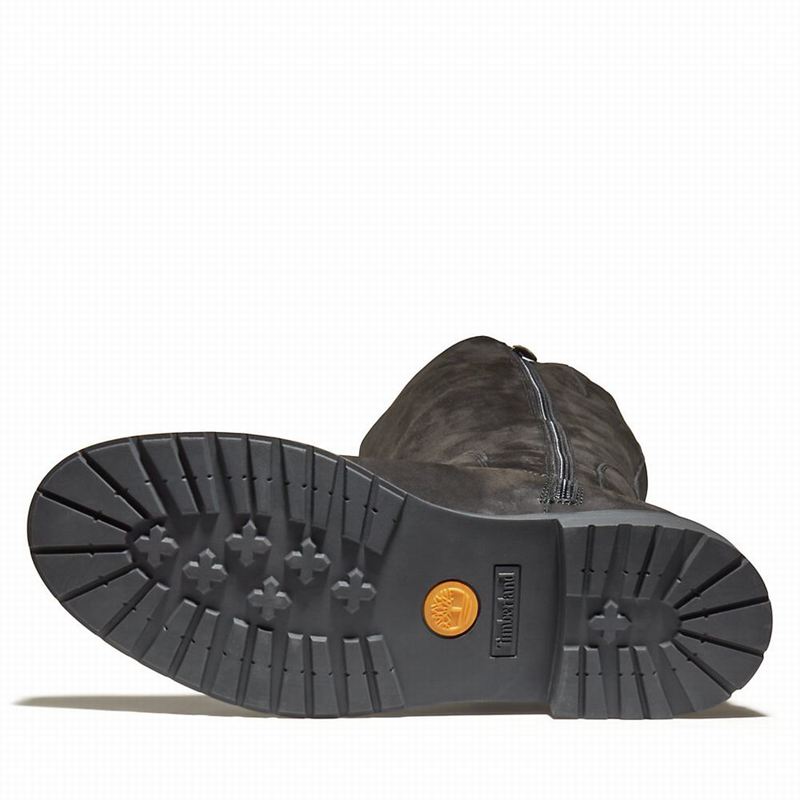 Timberland Hannover Hill Tall Visoke Čizme Crne | 90844867