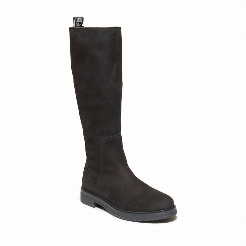 Timberland Hannover Hill Tall Visoke Čizme Crne | 90844867
