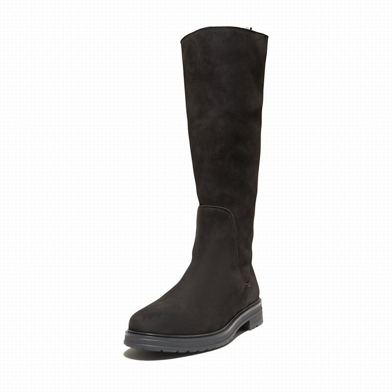 Timberland Hannover Hill Tall Visoke Čizme Crne | 90844867