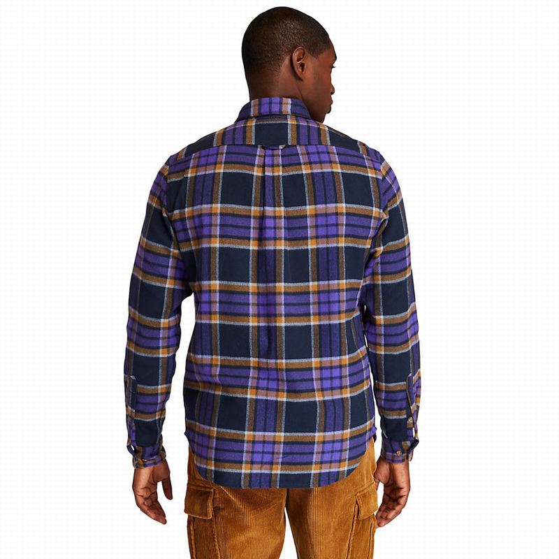 Timberland Heavy Flannel Check Košulje Plave | 64238540